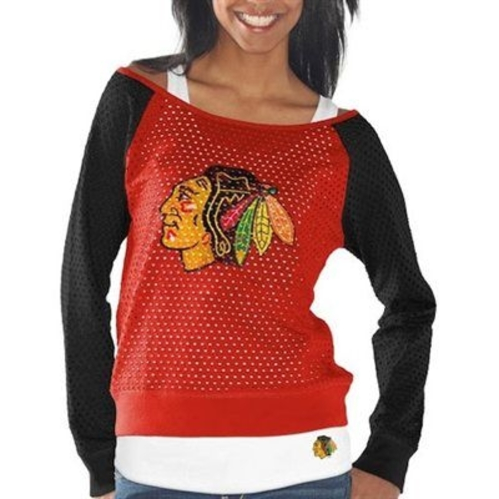 Chicago Blackhawks Mesh Women's Top